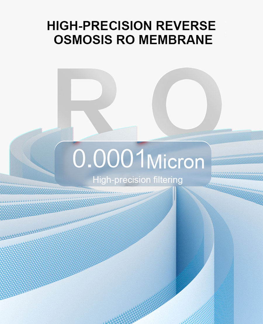 Membrane de 0.0001 micron